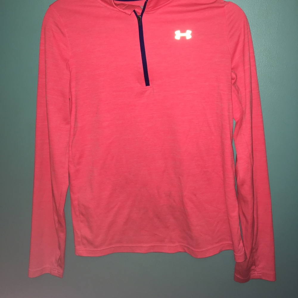 Under armor 1/4 zip running shirt